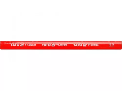 YATO ÁCSCERUZA 175 MM FÁRA PIROS, 3 DB (YT-692603)