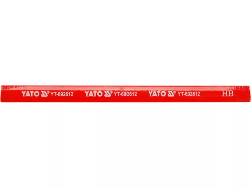 YATO ÁCSCERUZA 175 MM FÁRA PIROS, 12 DB (YT-692612)