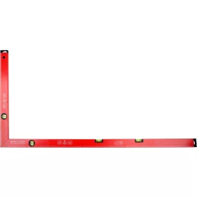   YATO Derékszög vízmértékkel 1200 × 600 mm, alumínium, 4 libella, 0,5 mm/m pontosság (YT-70749)