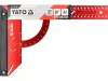 YATO Alumínium derékszög mérővonalzó 300 mm, szögmérő funkcióval (YT-70788)