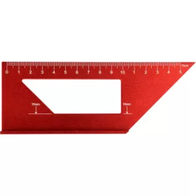   YATO Ácsderékszög 3D kivitelben, eloxált alumíniumból, 150 mm, 45° / 90° (YT-70797)