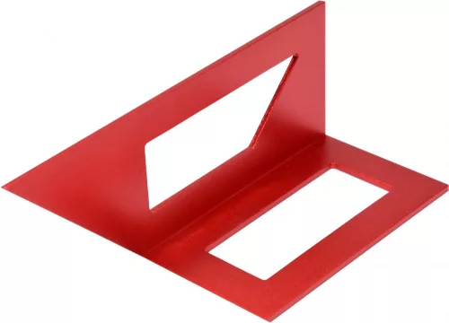 YATO Ácsderékszög 3D kivitelben, eloxált alumíniumból, 150 mm, 45° / 90° (YT-70797)