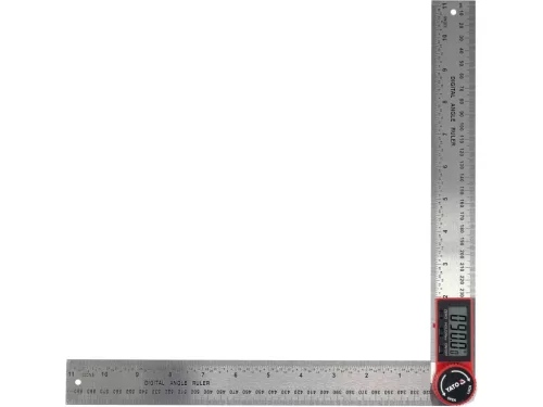 YATO Szögmérő digitális kijelzővel 0–360°, 300 mm, ±0,2° (YT-71004)