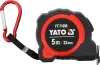 YATO Mérőszalag AUTOLOCK mechanikával, 5 m × 32 mm, 4 m-es merev kihúzással (YT-71090)