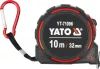 YATO Mérőszalag oldalsó rögzítéssel, 10 m × 32 mm, 4 m-es merev kihúzással, mágneses kampóval (YT-71096)