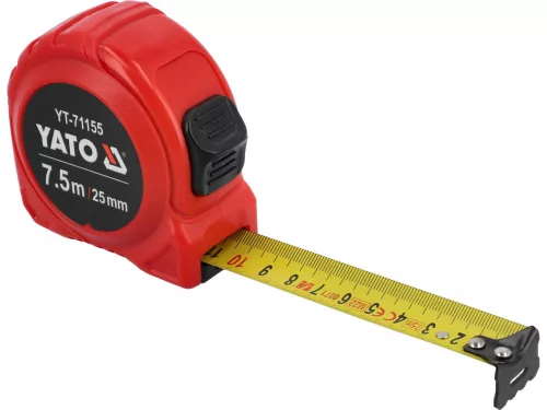 YATO Mérőszalag 7,5 m x 25 mm (YT-71155)