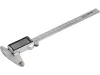 YATO Digitális tolómérő 0–200 mm, 0,01 mm, DIN 862, 2,4”-os kijelzővel (YT-72021)