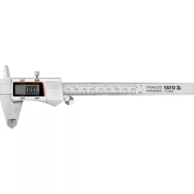   YATO Digitális tolómérő 150 mm, háttérvilágításos 2,4” LCD kijelzővel (YT-72030)
