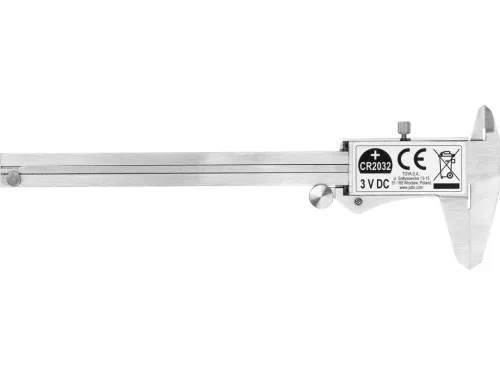 YATO Digitális tolómérő 150 mm, háttérvilágításos 2,4” LCD kijelzővel (YT-72030)