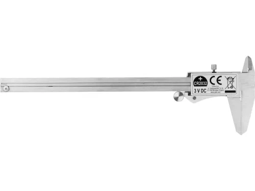YATO Digitális tolómérő, háttérvilágítással rendelkező kijelzővel, 200 mm  (YT-72031)