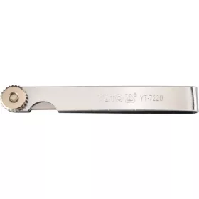   YATO Hézagmérő 17 lapos (0,02 mm - 1,00 mm) 100mm  (YT-7220)