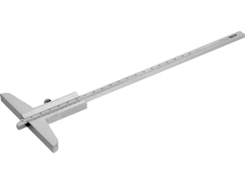 YATO Mélységmérő tolómérő 200 mm, nóniuszos skálával, szénacél kivitel (YT-72241)