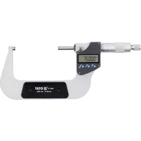   YATO Digitális külső mikrométer 75–100 mm, 0,001 mm felbontással (YT-72309)