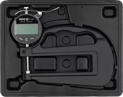 YATO DIGITÁLIS VASTAGSÁGMÉRŐ 0-12,7MM/0,001MM (YT-72322)