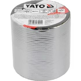   YATO Butil szalag alumínium fedőréteggel, öntapadó, 150 mm × 10 méter, 1 mm vastag (YT-72547)