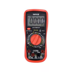   YATO Digitális multiméter True RMS, 600 V, 20 A, NCV, 60 MHz frekvenciaméréssel (YT-73083)
