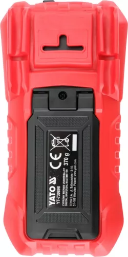 YATO Digitális multiméter True RMS, 60 000 count, 1000 V DC / 750 V AC, NCV és hőmérsékletméréssel (YT-730896)