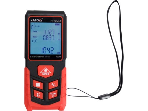 YATO Lézeres távolságmérő  100m (YT-731252)