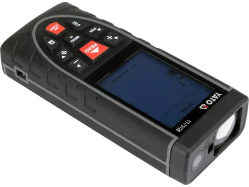 YATO Lézeres távolságmérő videós célzással 0,05–120 m, ±2 mm, digitális szintezővel (YT-73128)