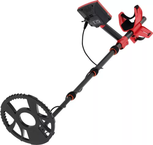YATO Fémkereső talajhoz, 25 cm-es keresőszondával, max. 22 cm érzékelési mélységgel, PINPOINT funkcióval (YT-73171)