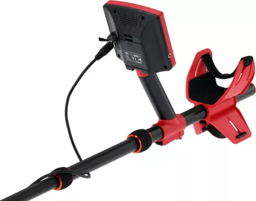 YATO Fémkereső talajhoz, 25 cm-es keresőszondával, max. 22 cm érzékelési mélységgel, PINPOINT funkcióval (YT-73171)