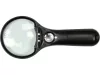 YATO Kézi nagyító LED és UV világítással, 3× / 45×, 75 és 20 mm-es lencsével (YT-73845)