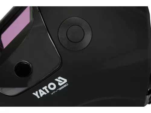 YATO Automata hegesztőpajzs True Color, DIN 5–8 / 9–13, 100 × 68 mm, 4 érzékelő, MMA / MIG / MAG / TIG (YT-73930)