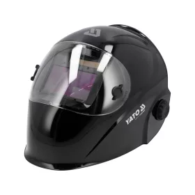  YATO Automata hegesztőpajzs digitális True Color, DIN 5–8 / 9–13, 100 × 53 mm, 4 érzékelő, MMA / MIG / MAG / TIG (YT-73936)