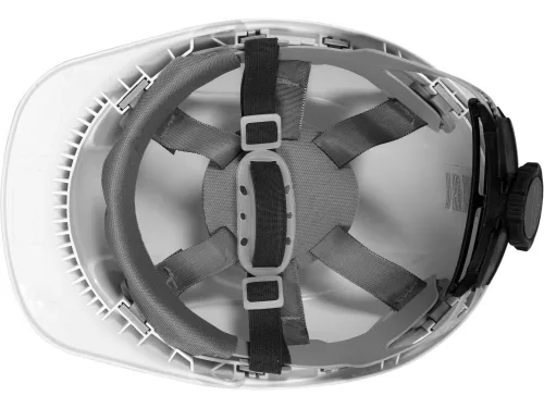 YATO Munkavédelmi védősisak piros, ABS, 53–64 cm, racsnis állítással, EN 397 (YT-73973)