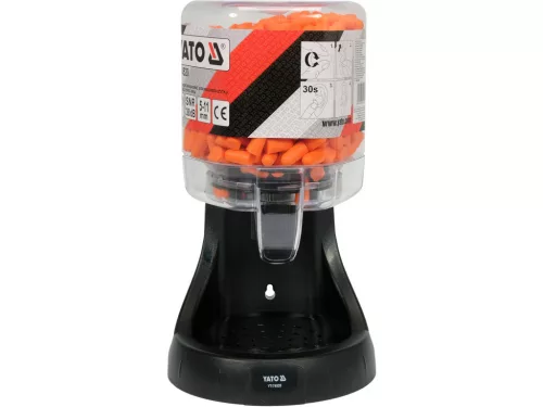 YATO Füldugó adagoló SNR 38 dB, 250 pár PU hab füldugóval (YT-74520)