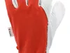 YATO Munkavédelmi kesztyű 9-es méret bőr-pamut piros (YT-746419)
