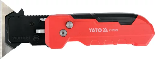 YATO Sniccer / kaparó trapézpengével, 45°/90° állítható pengehelyzettel, 178 mm (YT-75323)