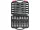 YATO Torx bit dugókulcs készlet 1/2”, T20–T70, 32 részes (YT-77541)