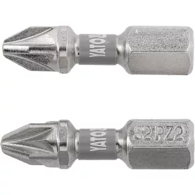 YATO Csavarbit 1/4 25MM PZ2 2DB NI (YT-78004)