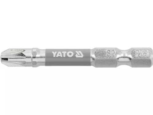 YATO Csavarbit 1/4 50MM PZ3 2db NI (YT-78025)