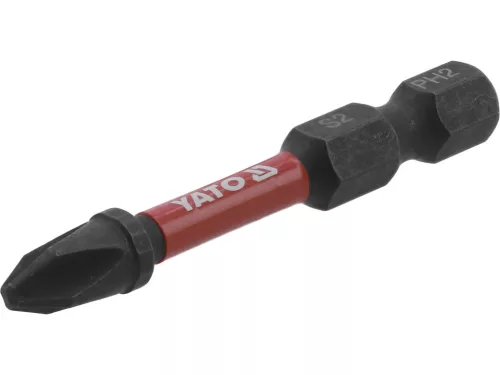 YATO Ütvecsavarozó bit 1/4" 50 mm PH2, 2 db  (YT-78041)