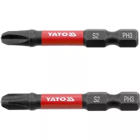   YATO Ütvecsavarozó bit 1/4" 50 mm PH3, 2 db (YT-78042)