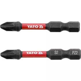   YATO Ütvecsavarozó bit 1/4" 50 mm PZ2, 2 db (YT-78044)