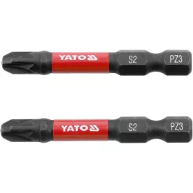   YATO Ütvecsavarozó bit 1/4" 50 mm PZ3, 2 db (YT-78045)