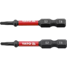   YATO Ütvecsavarozó bit 1/4" 50 mm T8, 2 db  (YT-78050)