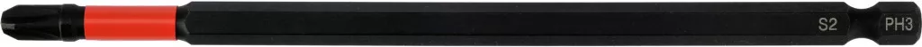 YATO Ütvecsavarozó bit, 1/4", PH3, 150 mm, 1 db (YT-78068)