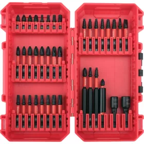   YATO Ütvecsavarozó bit készlet 1/4”, 39 részes, PH / TORX / SQ, S2 acél, 25–90 mm (YT-78076)