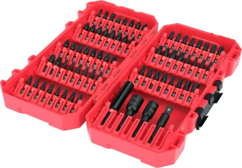 YATO Ütvecsavarozó bit készlet 1/4”, 68 részes, SL / PH / PZ / TORX / HEX, S2 acél (YT-78077)