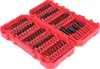 YATO Ütvecsavarozó bit készlet 1/4”, 68 részes, SL / PH / PZ / TORX / HEX, S2 acél (YT-78077)