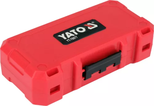 YATO Ütvecsavarozó bit készlet 1/4”, 68 részes, SL / PH / PZ / TORX / HEX, S2 acél (YT-78077)