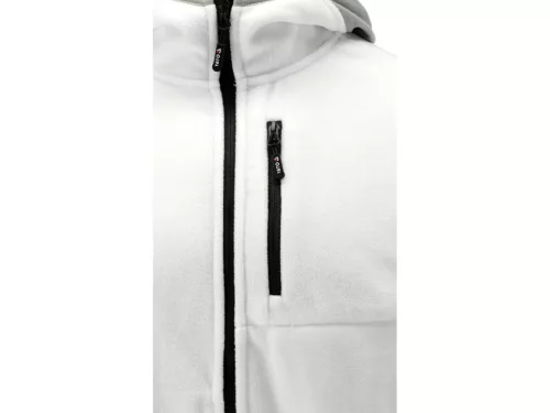 YATO SARNA WHITE kapucnis polárdzseki – S, L (YT-79178)