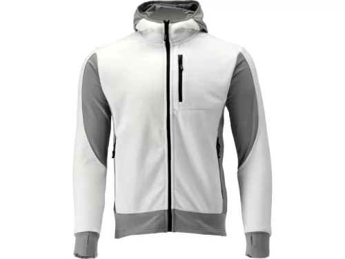 YATO SARNA WHITE kapucnis polárdzseki – S, 2XL (YT-79180)
