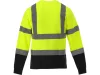 YATO "ORIOLUS" Hosszú ujjú jól láthatósági póló, sárga-fekete, 2XL-es méret (YT-79386)