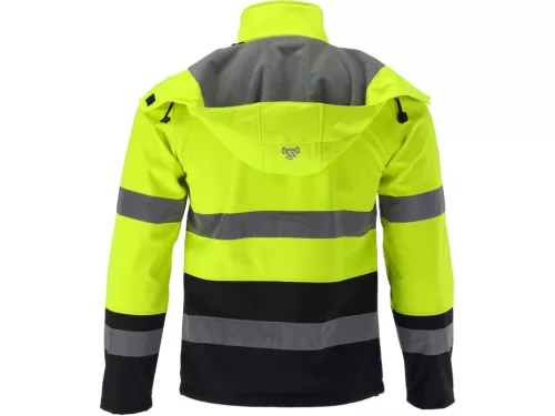 YATO Láthatósági softshell dzseki 3XL méret (YT-79399)