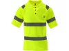 YATO "ORIOLUS" Jól láthatósági galléros póló (Polo), fluoreszkáló sárga, XL-es méret  (YT-79413)